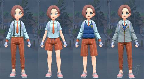 change outfit scarlet violet|can i buy shirts pokemon violet.